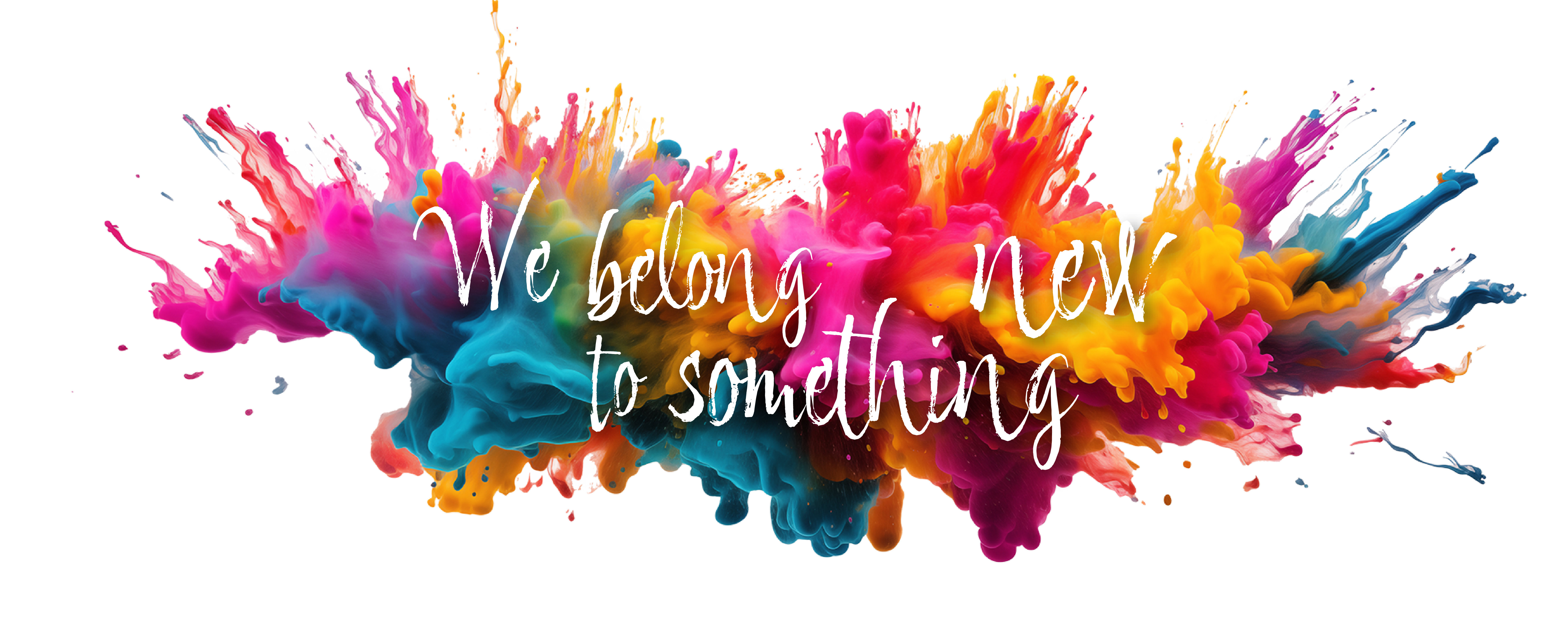 logo We belong to something new